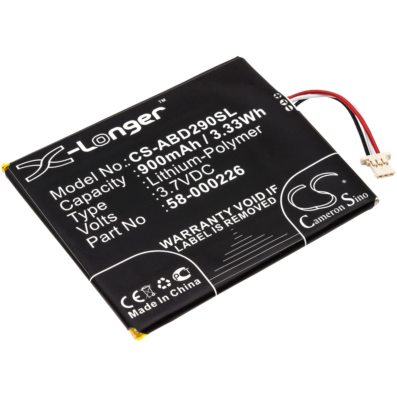 Replacement Battery for Amazon Kindle 10th - CS-ABD290SL-1.jpg