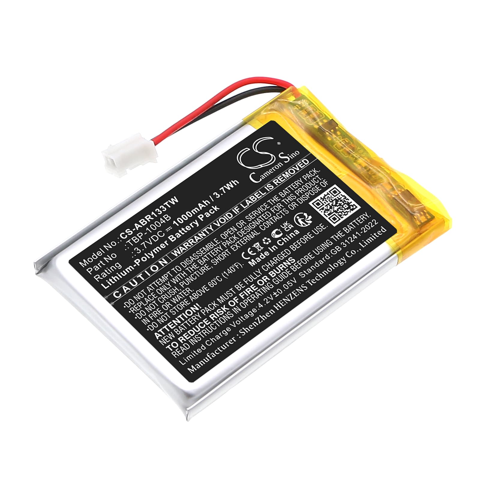 Replacement Battery for Albrecht Bambini - CS-ABR133TW-1.jpg