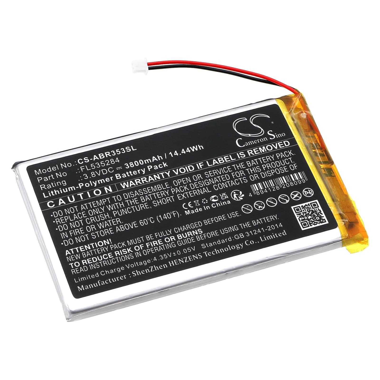 Replacement Battery for Anbernic RG353P Retro