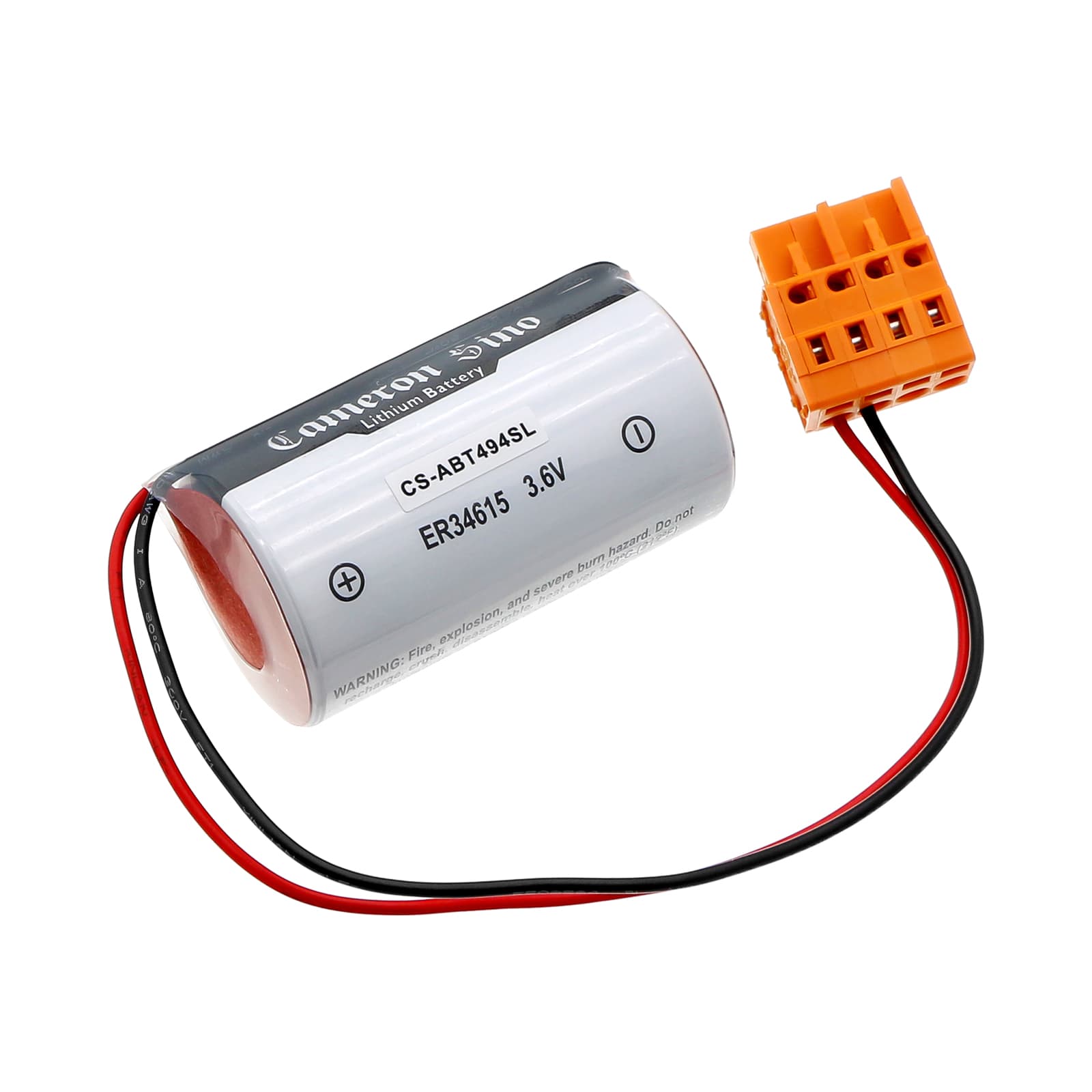 Replacement Battery for ABB Robotics 4944 026-005