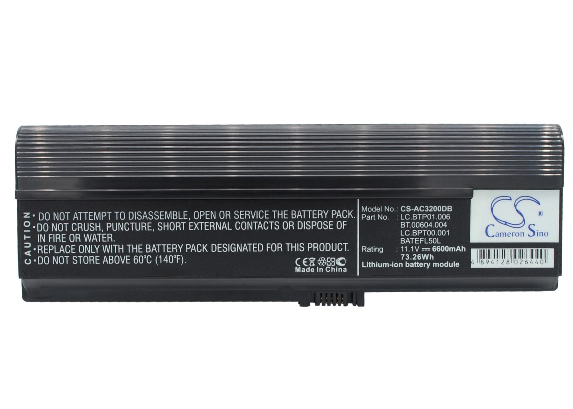 Replacement Battery for Acer AS36802682