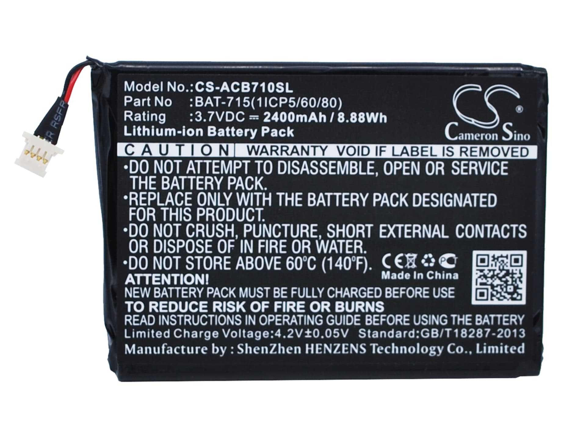 Replacement Battery for Acer Iconia Tab B1 - CS-ACB710SL-1.jpg