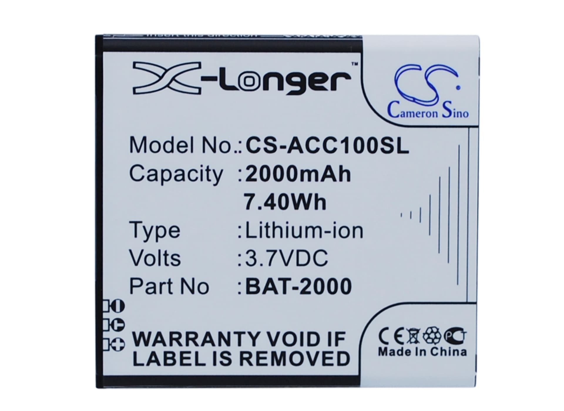 Replacement Battery for Acer Liquid C1 - CS-ACC100SL-1.jpg