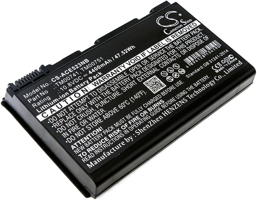 Replacement Battery for Acer Extensa 5120 - CS-ACE523NB-1.jpg