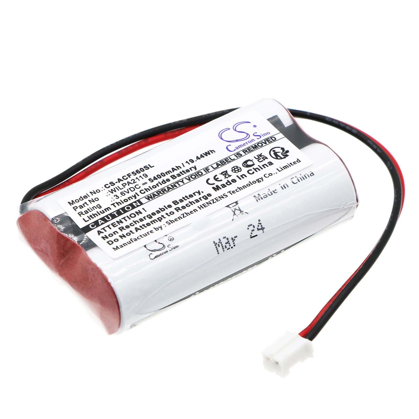 Replacement Battery for Actaris CF560 - CS-ACF560SL-1.jpg