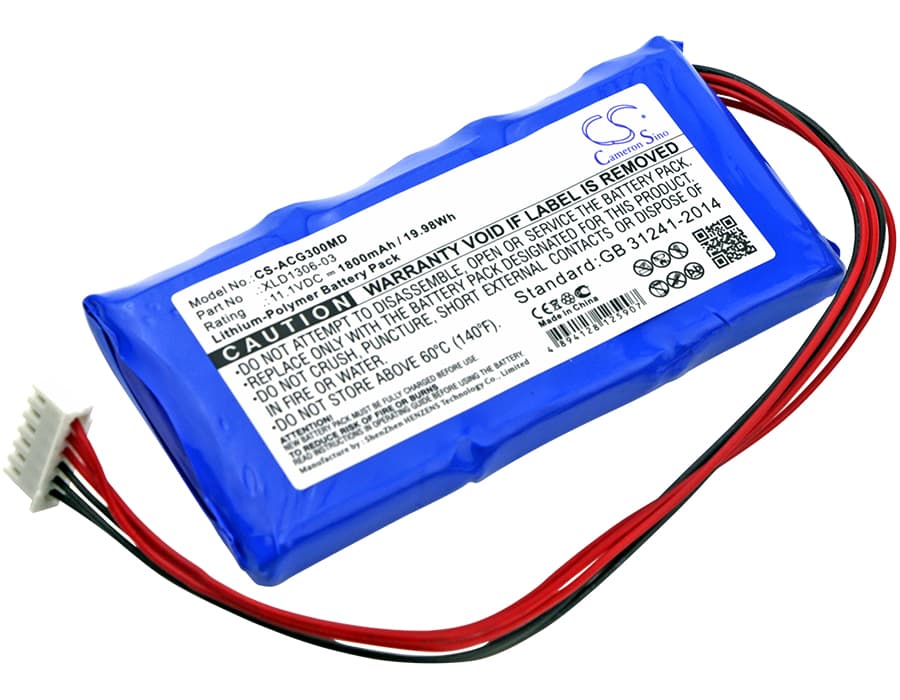 Replacement Battery for Aricon ECG-3D - CS-ACG300MD-1.jpg
