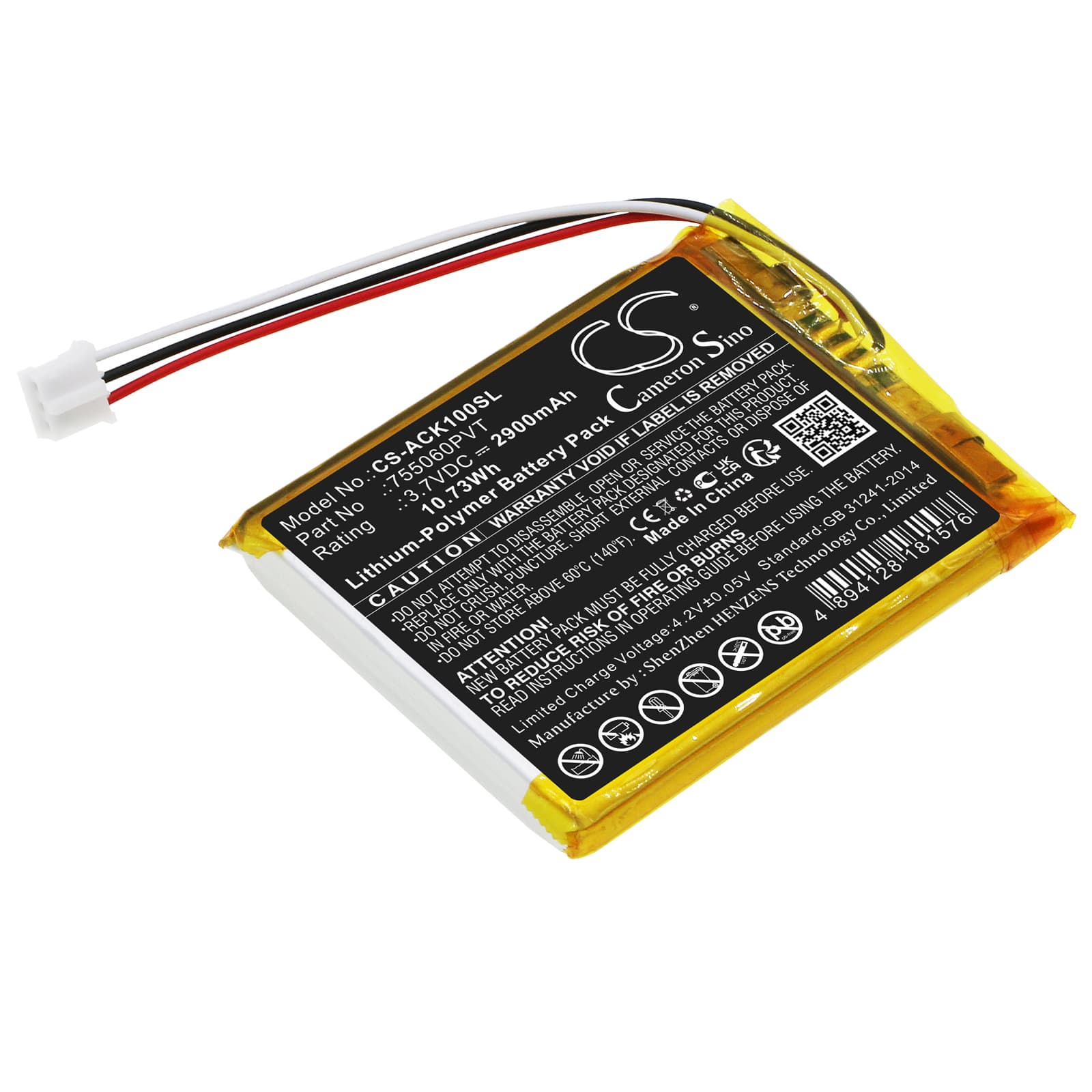 Replacement Battery for AUTOKEYSPROTOOL CK-100 - CS-ACK100SL-1.jpg
