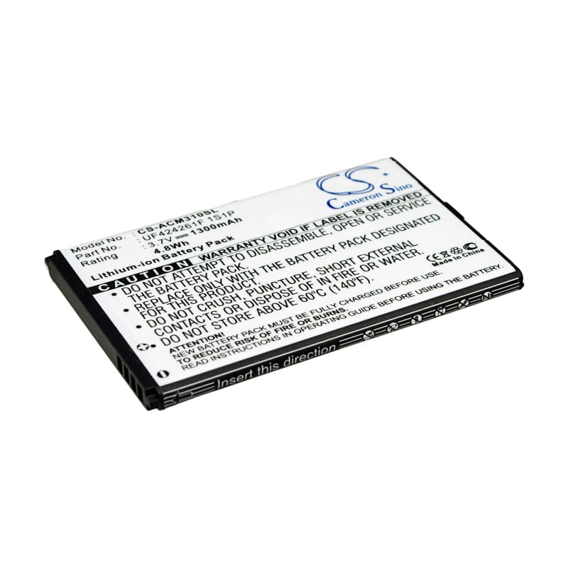 Replacement Battery for Acer Allegro