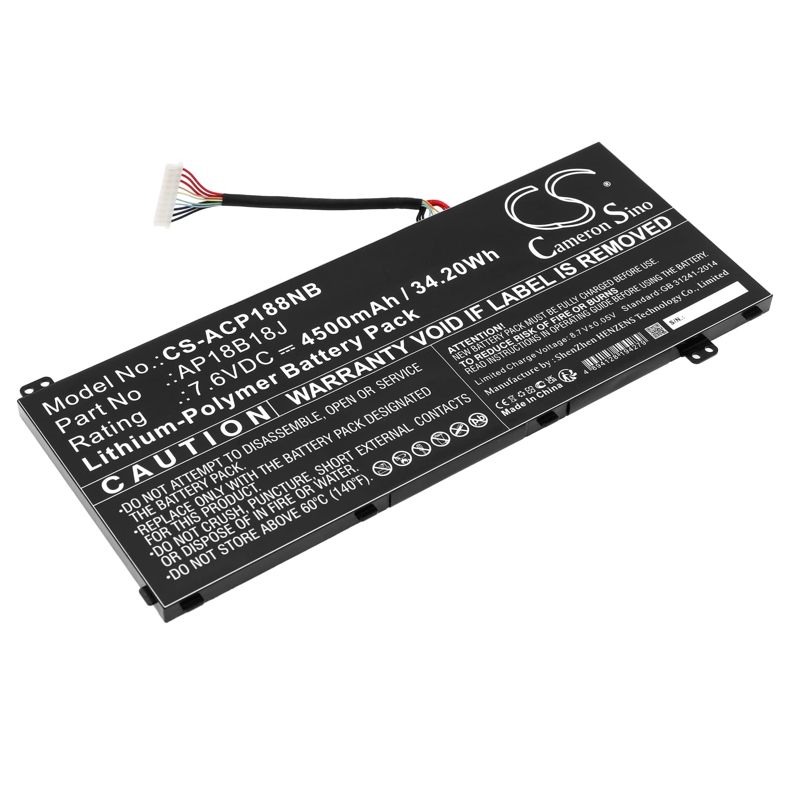 Replacement Battery for Acer Aspire 3 A314-32