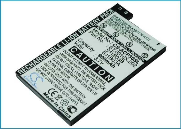 Replacement Battery for Acer P300 - CS-ACP30SL-1.jpg