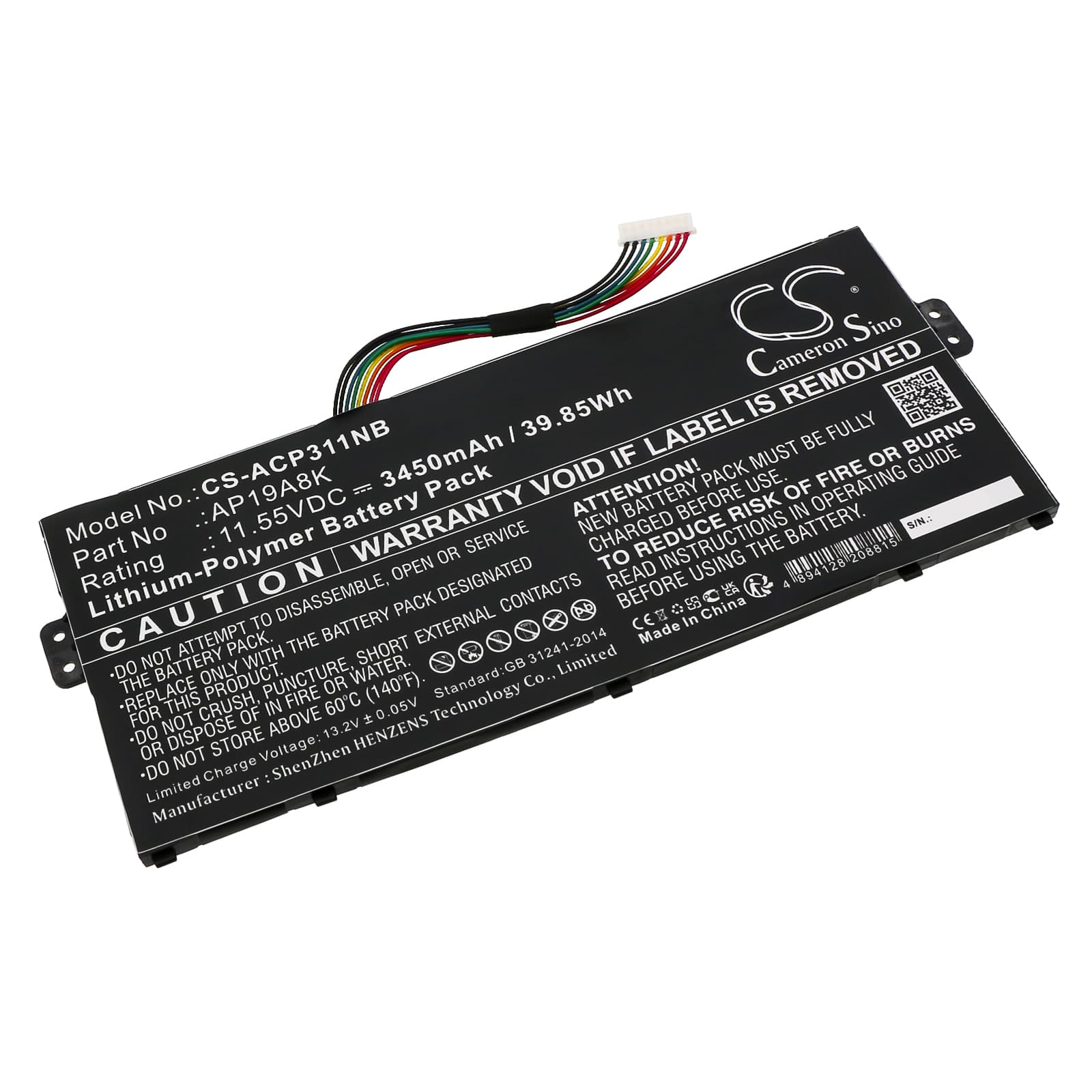 Replacement Battery for Acer Chromebook Spin 11 CP311-1HN-C3E3 - CS-ACP311NB-1.jpg