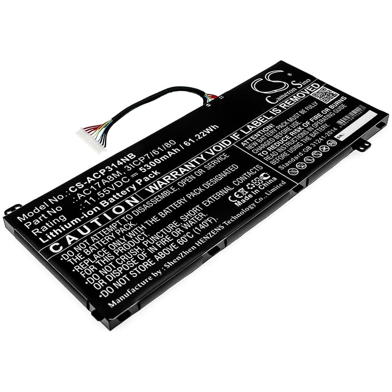Replacement Battery for Acer Spin 3 SP314-52-599W - CS-ACP314NB-1.jpg