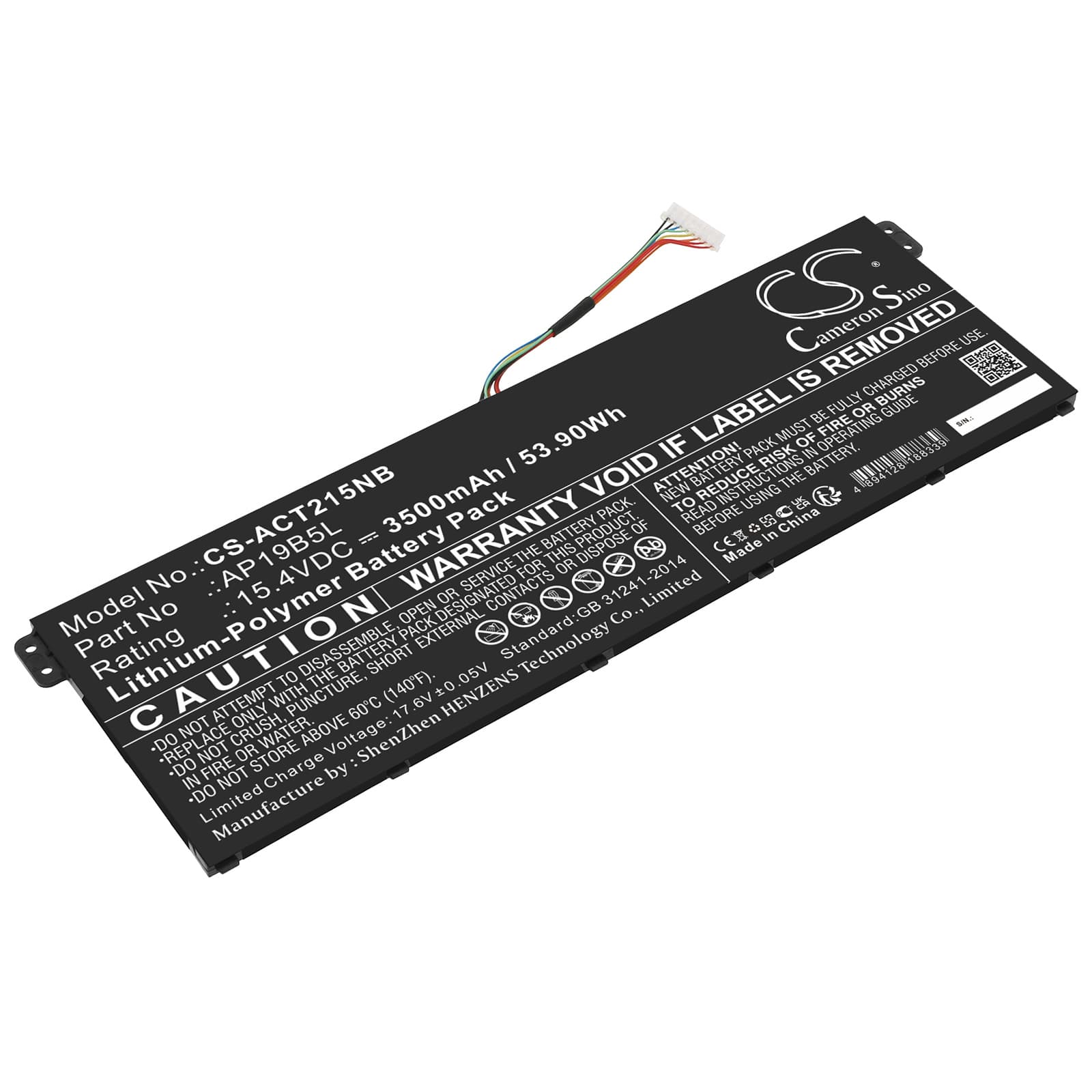 Replacement Battery for Acer TravelMate P2 TMP215-41-R74Q - CS-ACT215NB-1.jpg