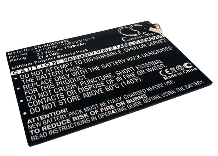Replacement Battery for Acer Iconia Tab W510 - CS-ACW510SL-1.jpg