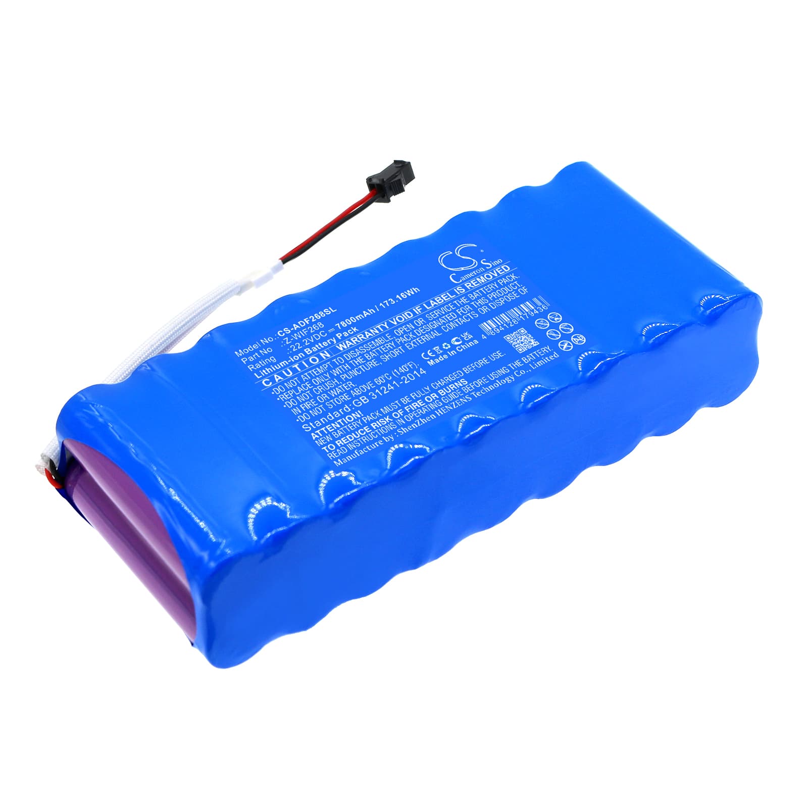 Replacement Battery for American DJ WIFLY EXR QA5 IP - CS-ADF268SL-1.jpg