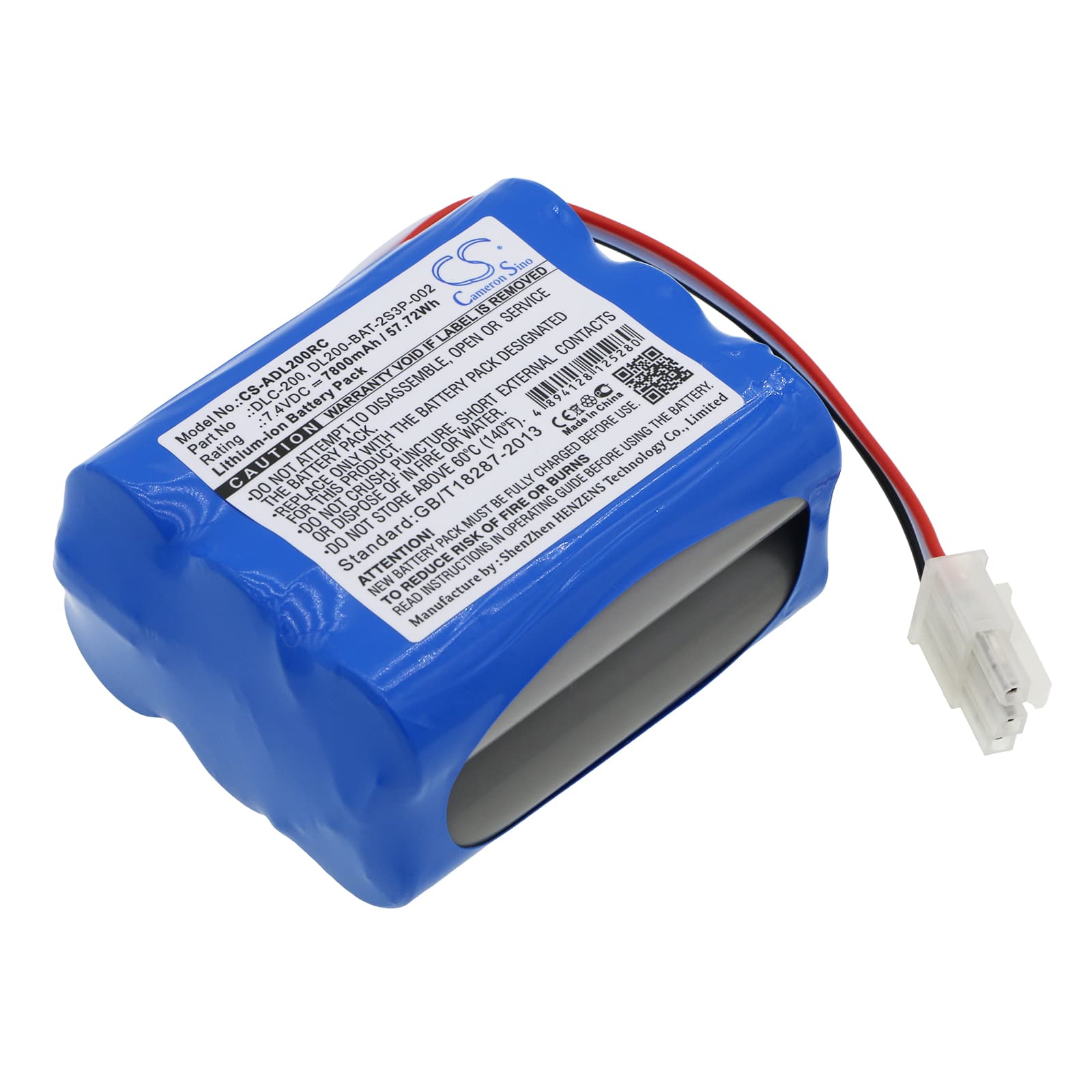 Replacement Battery for AT&T DLC-200C - CS-ADL200RC-1.jpg