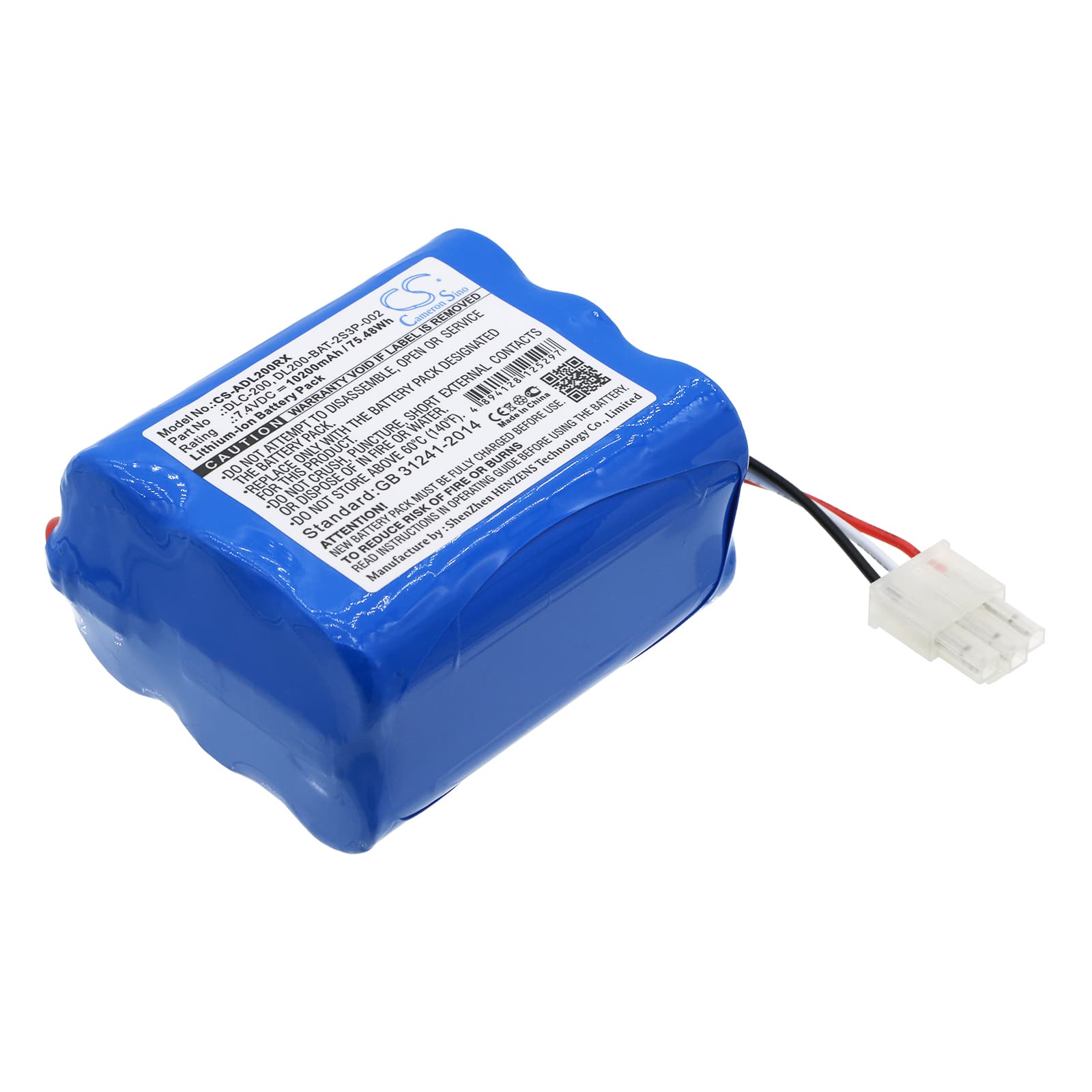 Replacement Battery for AT&T DLC-200C - CS-ADL200RX-1.jpg