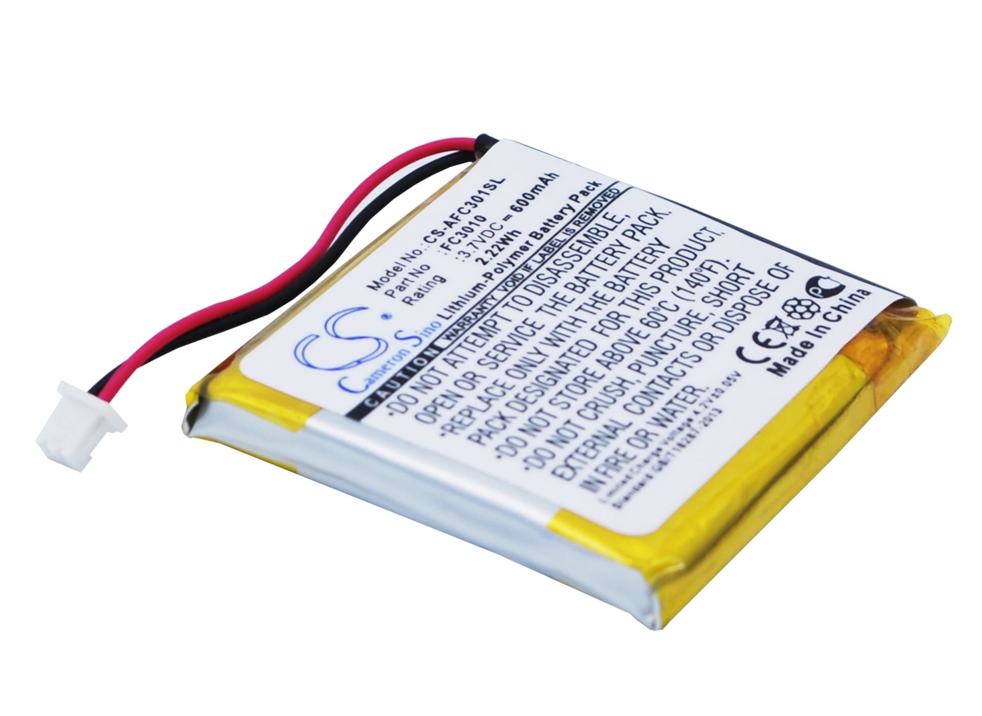 Replacement Battery for ACME Flycam3 - CS-AFC301SL-1.jpg