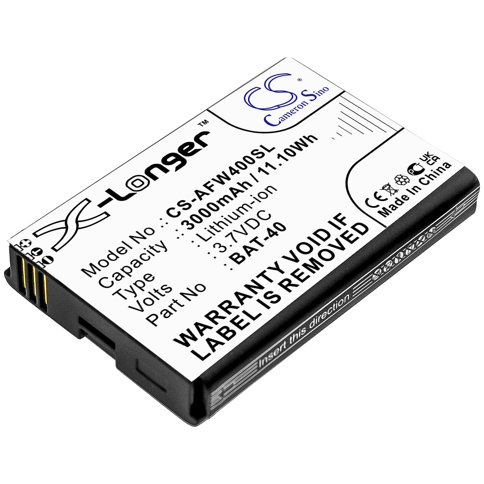 Replacement Battery for AT&T IFWA-40 - CS-AFW400SL-1.jpg