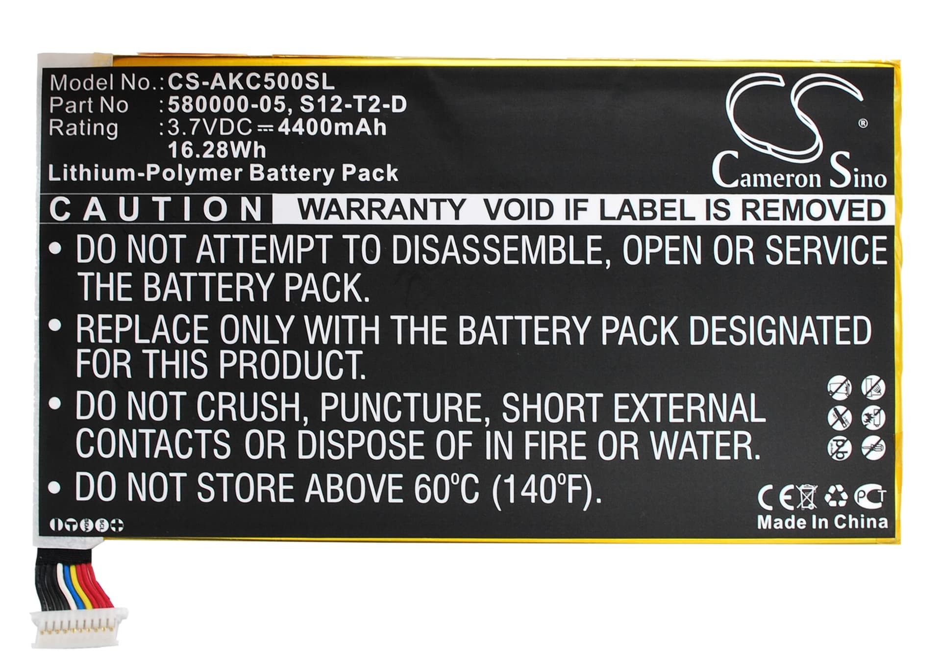 Replacement Battery for Amazon Kindle HDX 7.0 - CS-AKC500SL-1.jpg