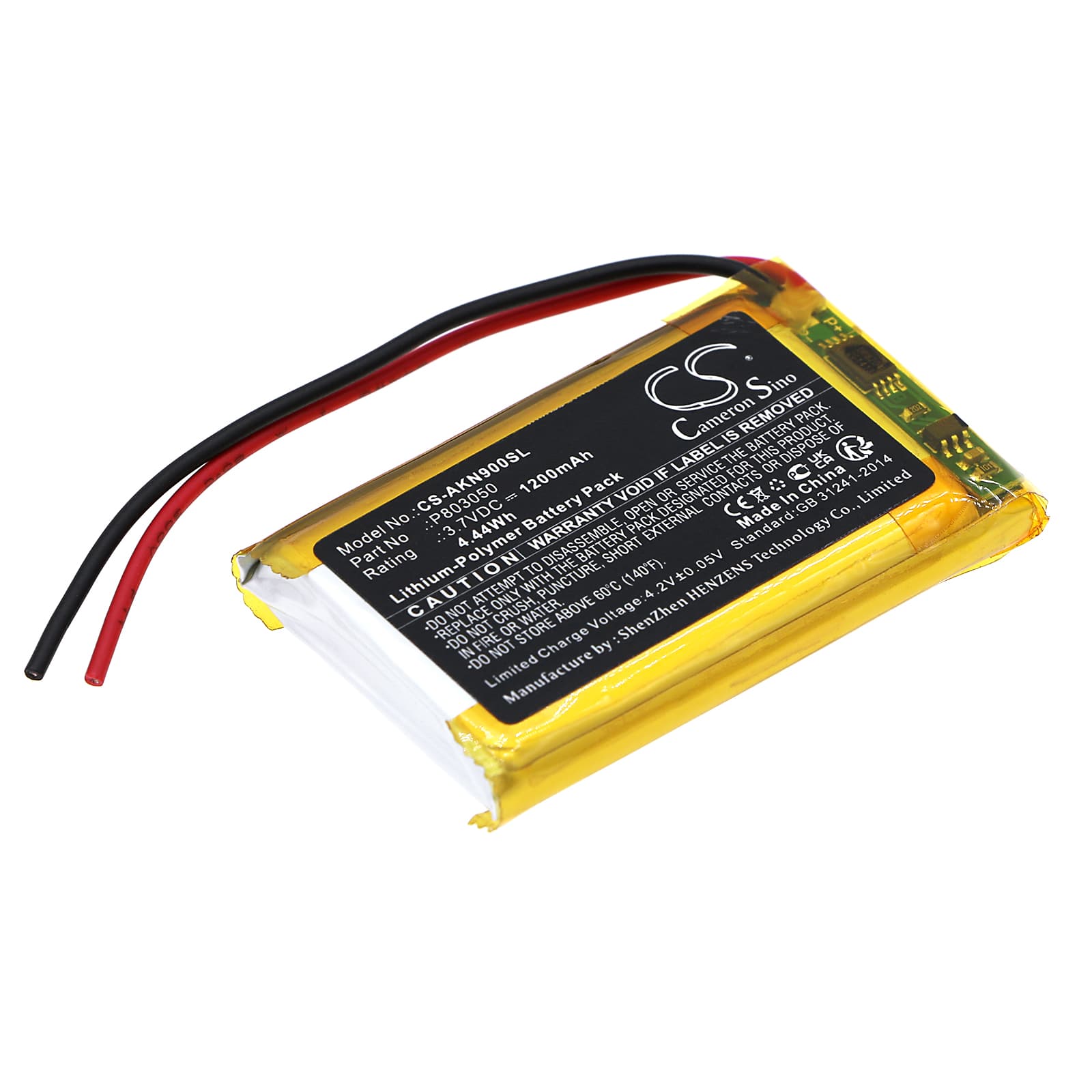 Replacement Battery for AKG N90Q - CS-AKN900SL-1.jpg