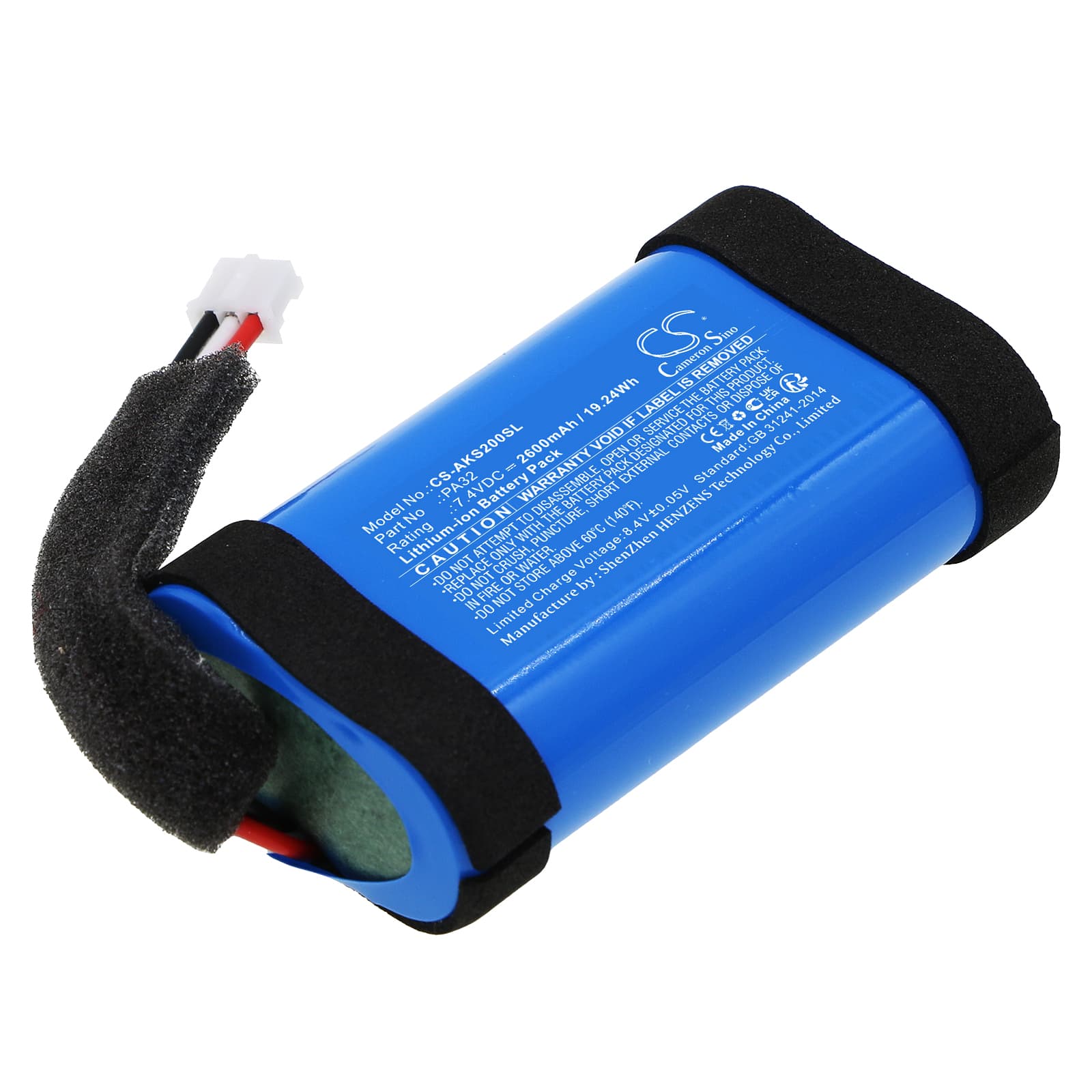 Replacement Battery for Anker Soundcore Flare 1 - CS-AKS200SL-1.jpg