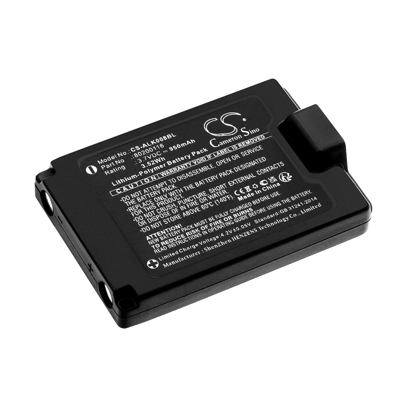 Replacement Battery for Autec A8B