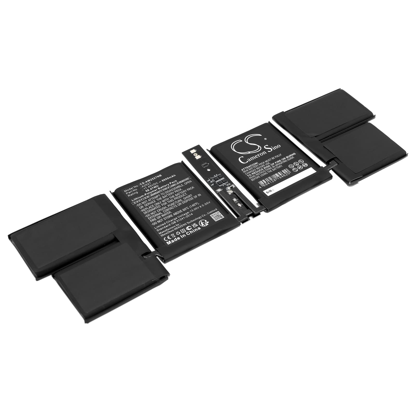 Replacement Battery for Apple Macbook 18.1 - CS-AM2527NB-1.jpg