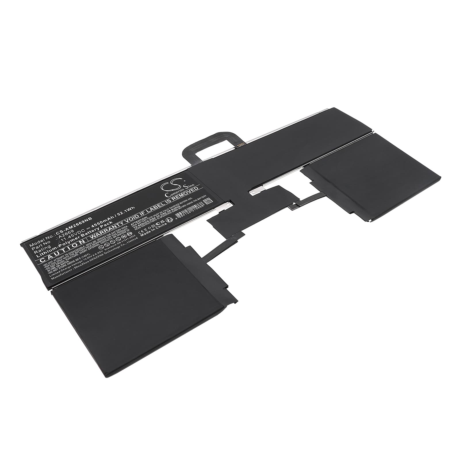 Replacement Battery for Apple A2681 (EMC 4074) - CS-AM2669NB-1.jpg