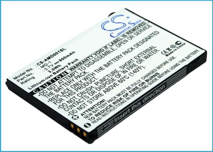 Replacement Battery for AMOI MD-1