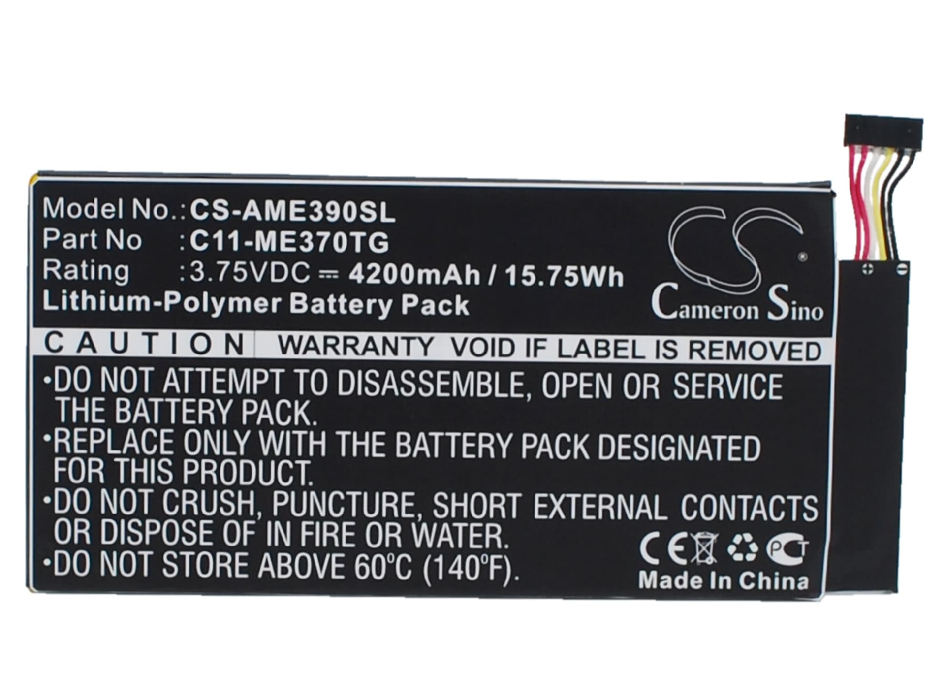 Replacement Battery for Asus ME370TG - CS-AME390SL-1.jpg