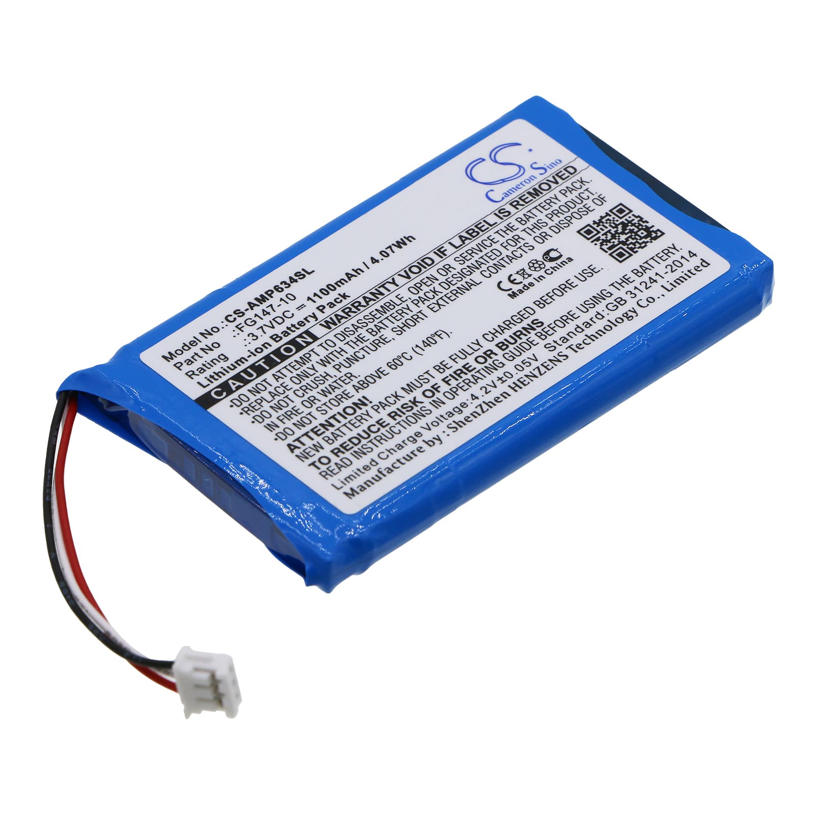 Replacement Battery for AMX RS634 - CS-AMP634SL-1.jpg