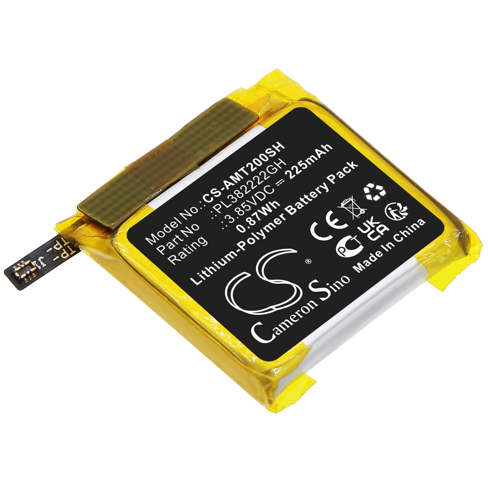 Replacement Battery for Amazfit POP - CS-AMT200SH-1.jpg