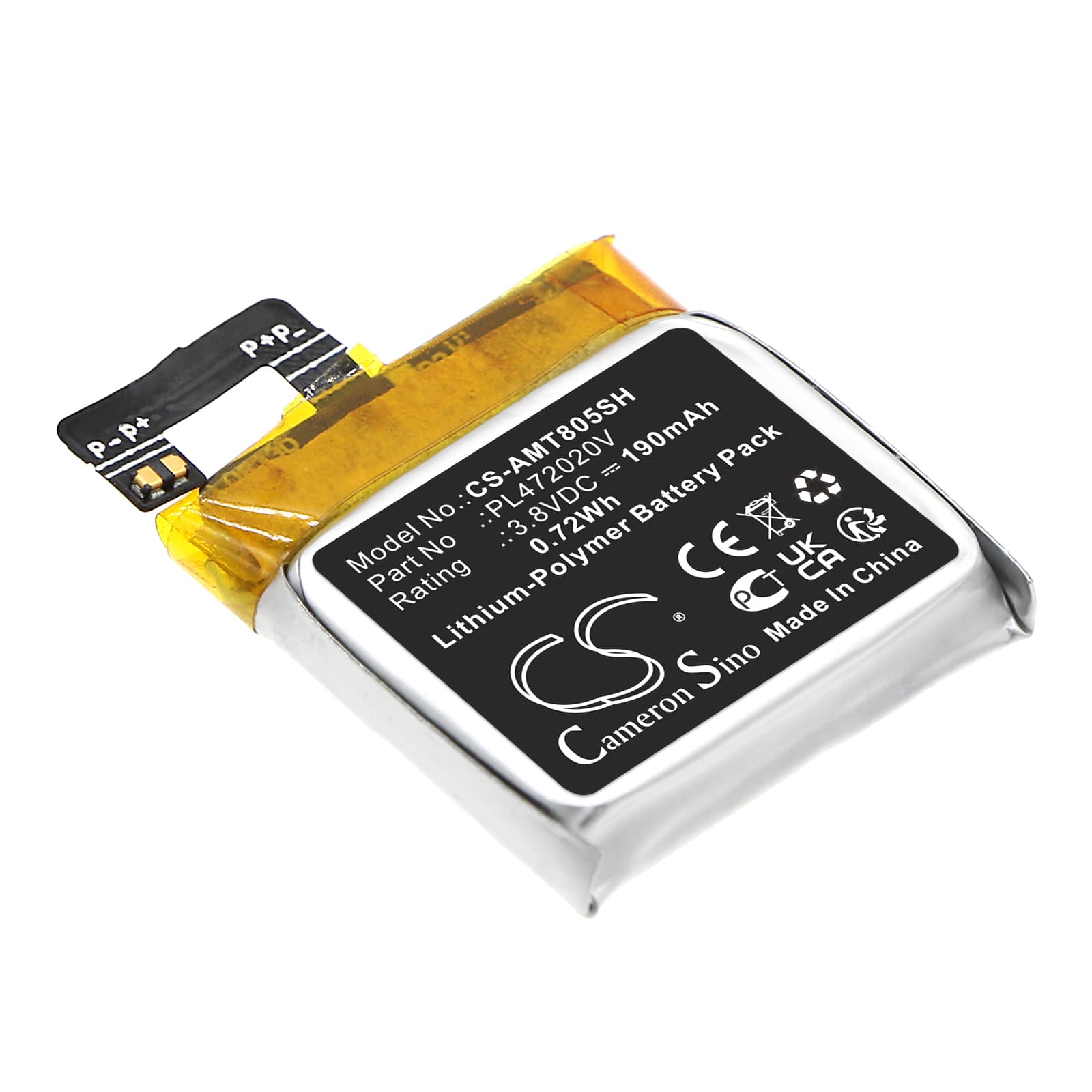 Replacement Battery for Amazfit A1805