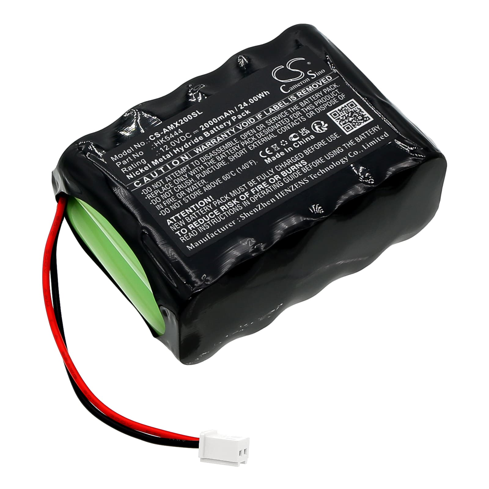 Replacement Battery for Amano PIX-200 - CS-AMX200SL-1.jpg