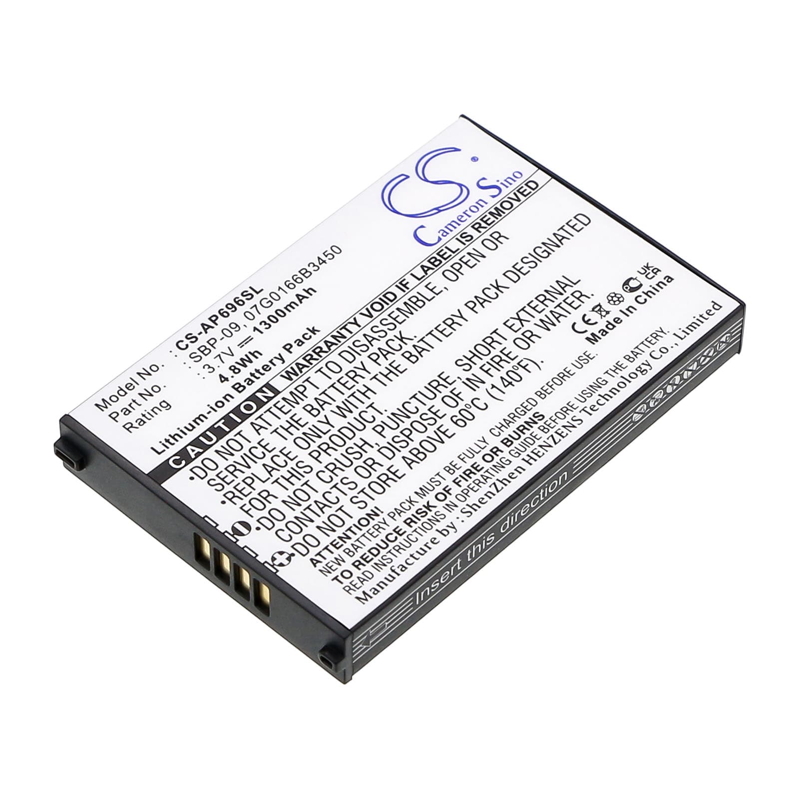 Replacement Battery for Asus MyPal A686 - CS-AP696SL-1.jpg