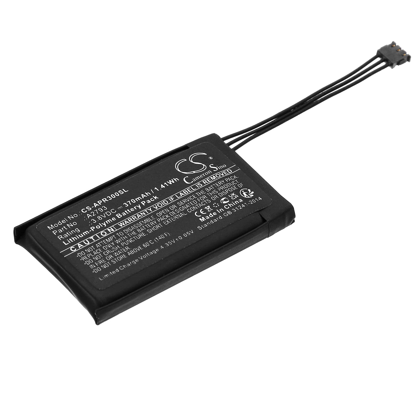 Replacement Battery for Apple AirPods 3 Charging Case - CS-APR300SL-1.jpg