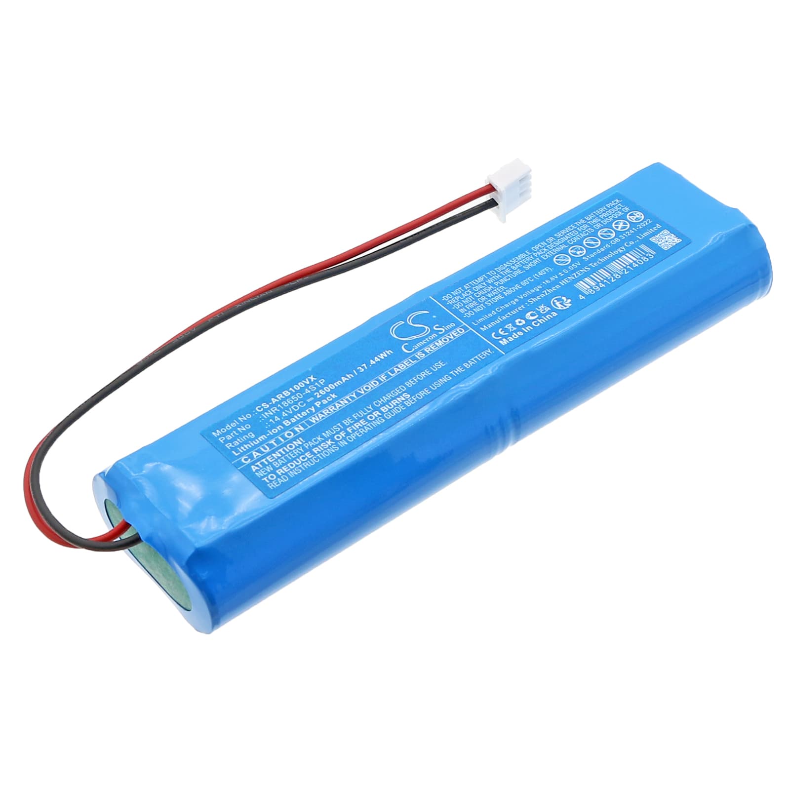 Replacement Battery for Zeegma Zonder Robo - CS-ARB100VX-1.jpg