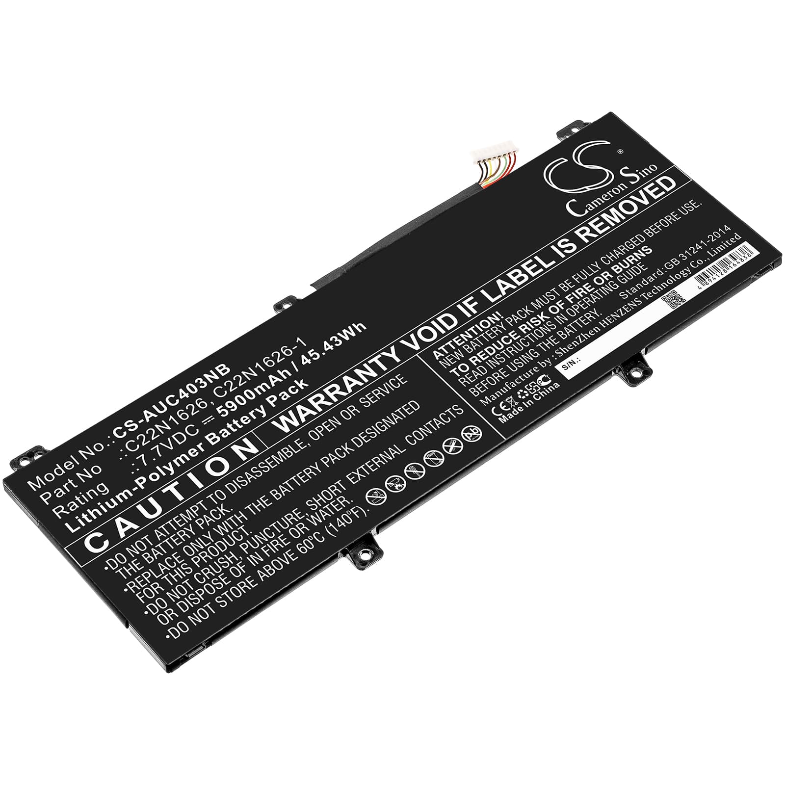 Replacement Battery for Asus Chromebook C403NA-FQ0004 - CS-AUC403NB-1.jpg