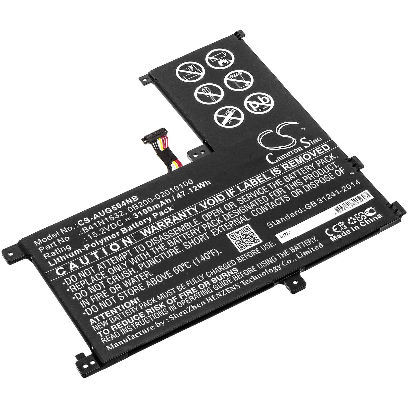 Replacement Battery for Asus Q504UA-BHI5T13 - CS-AUG504NB-1.jpg