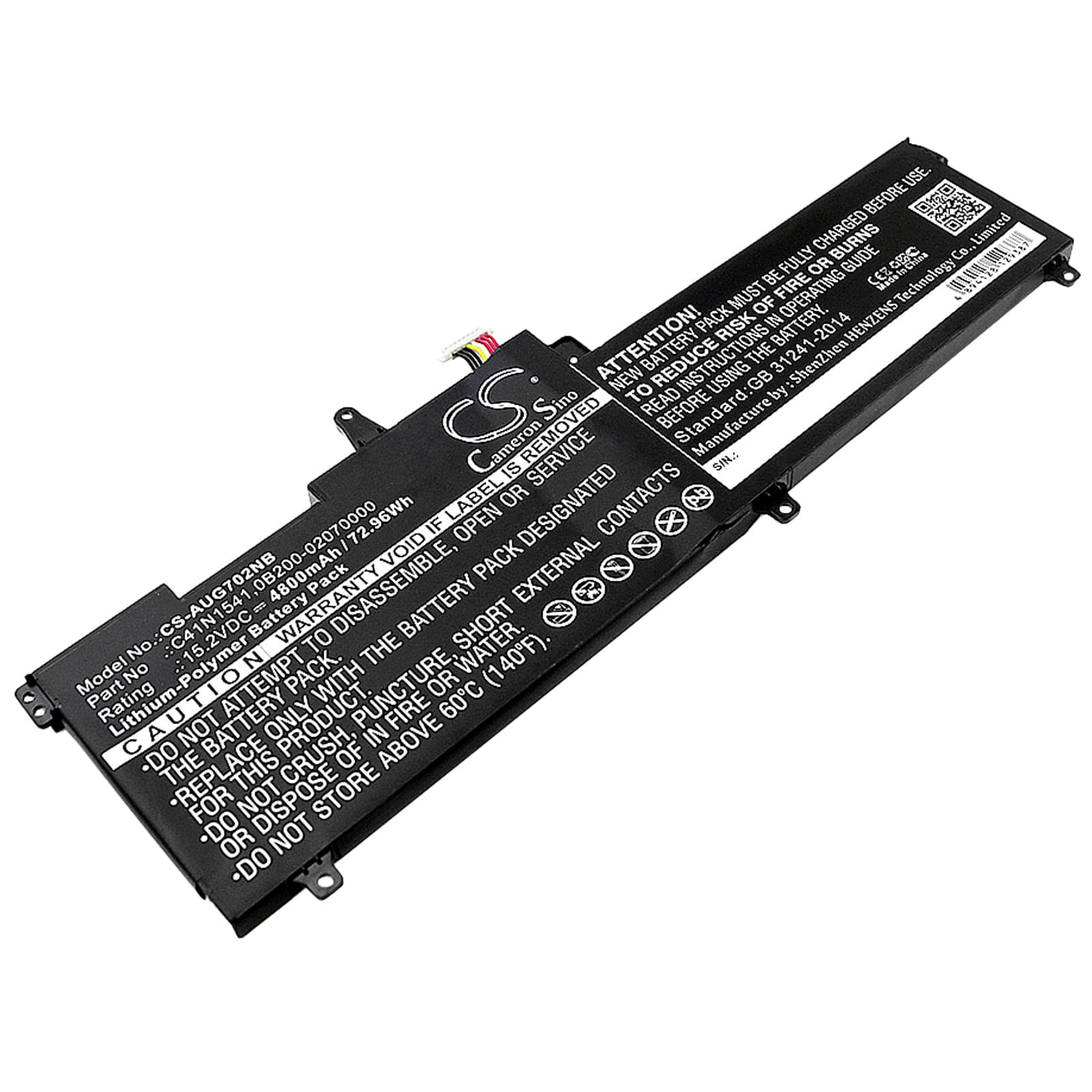 Replacement Battery for Asus GL702 - CS-AUG702NB-1.jpg