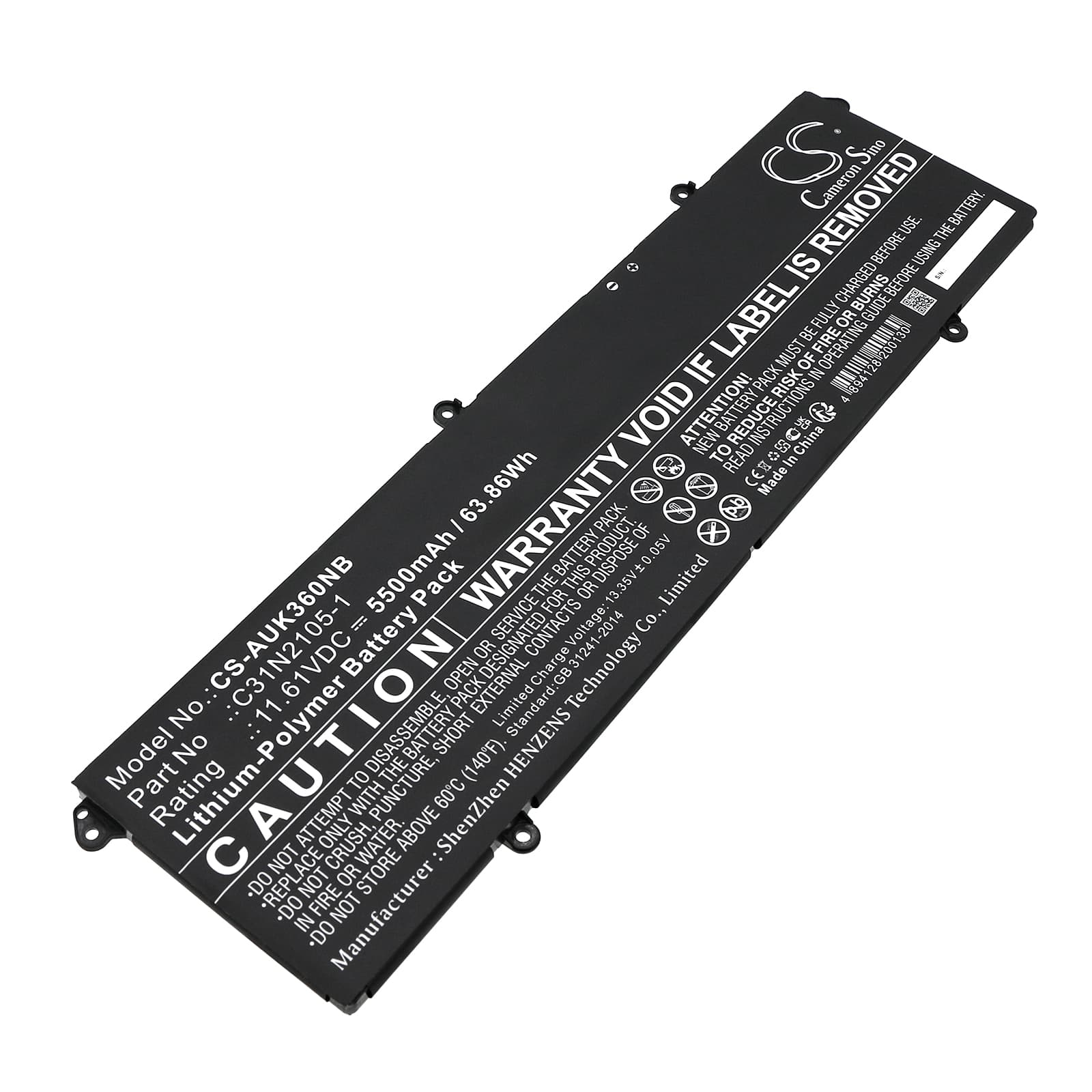 Replacement Battery for Asus K3605VU - CS-AUK360NB-1.jpg