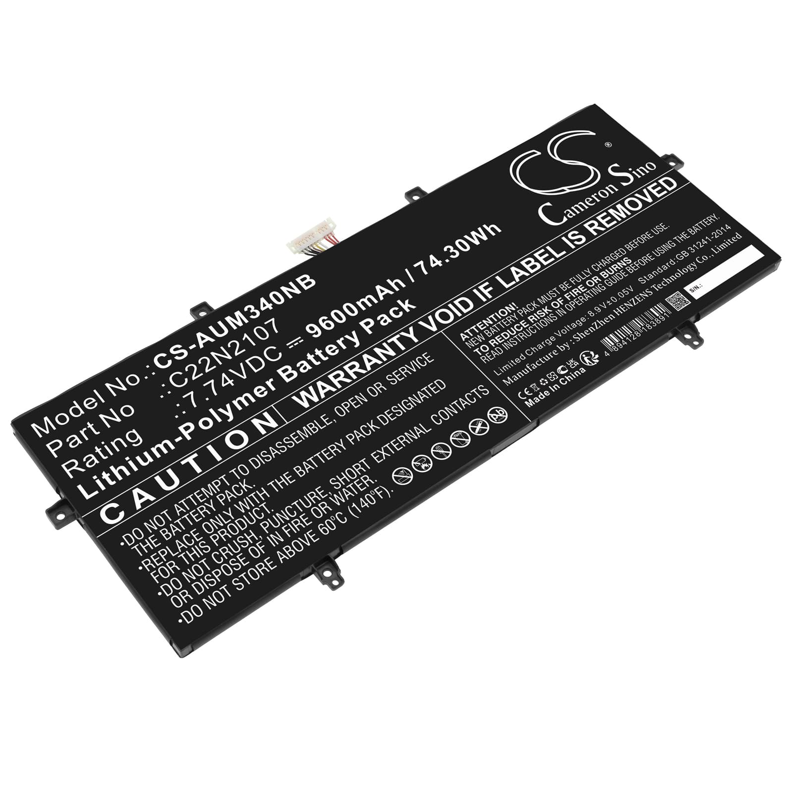 Replacement Battery for Asus ZenBook 14 OLED UX3402 - CS-AUM340NB-1.jpg