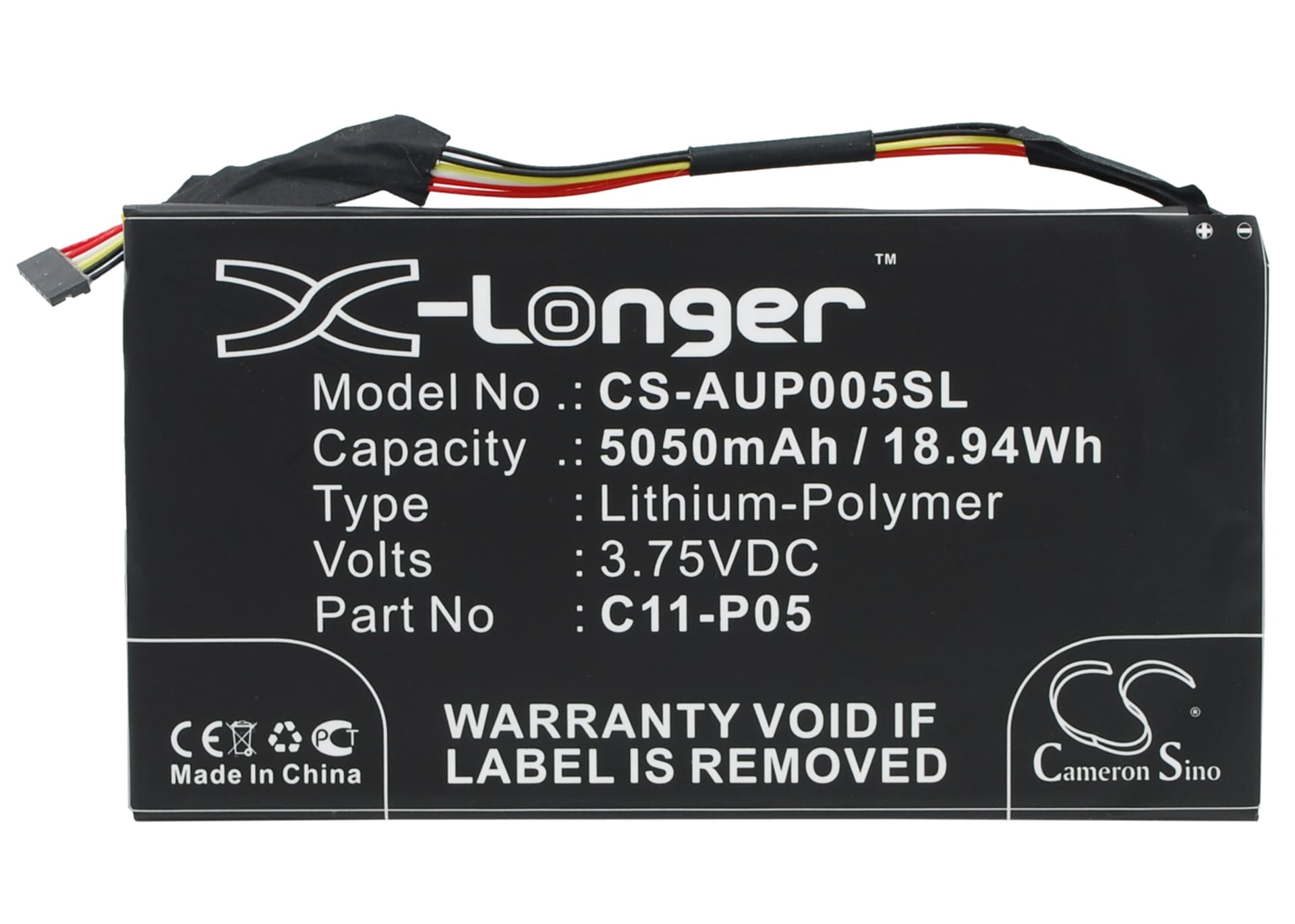 Replacement Battery for Asus PadFone Infinity A80 Tablet - CS-AUP005SL-1.jpg
