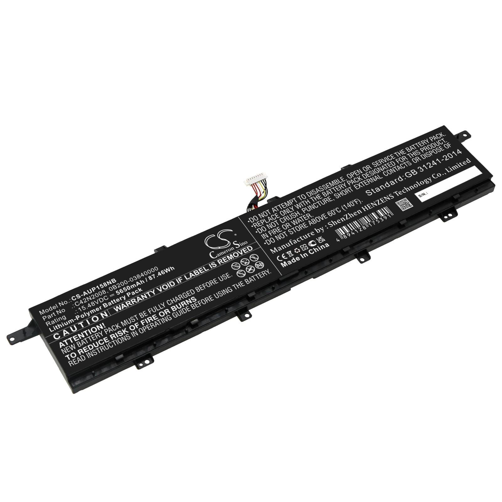 Replacement Battery for Asus ZenBook Pro Duo 15 OLED UX582LR-BP1979R - CS-AUP158NB-1.jpg