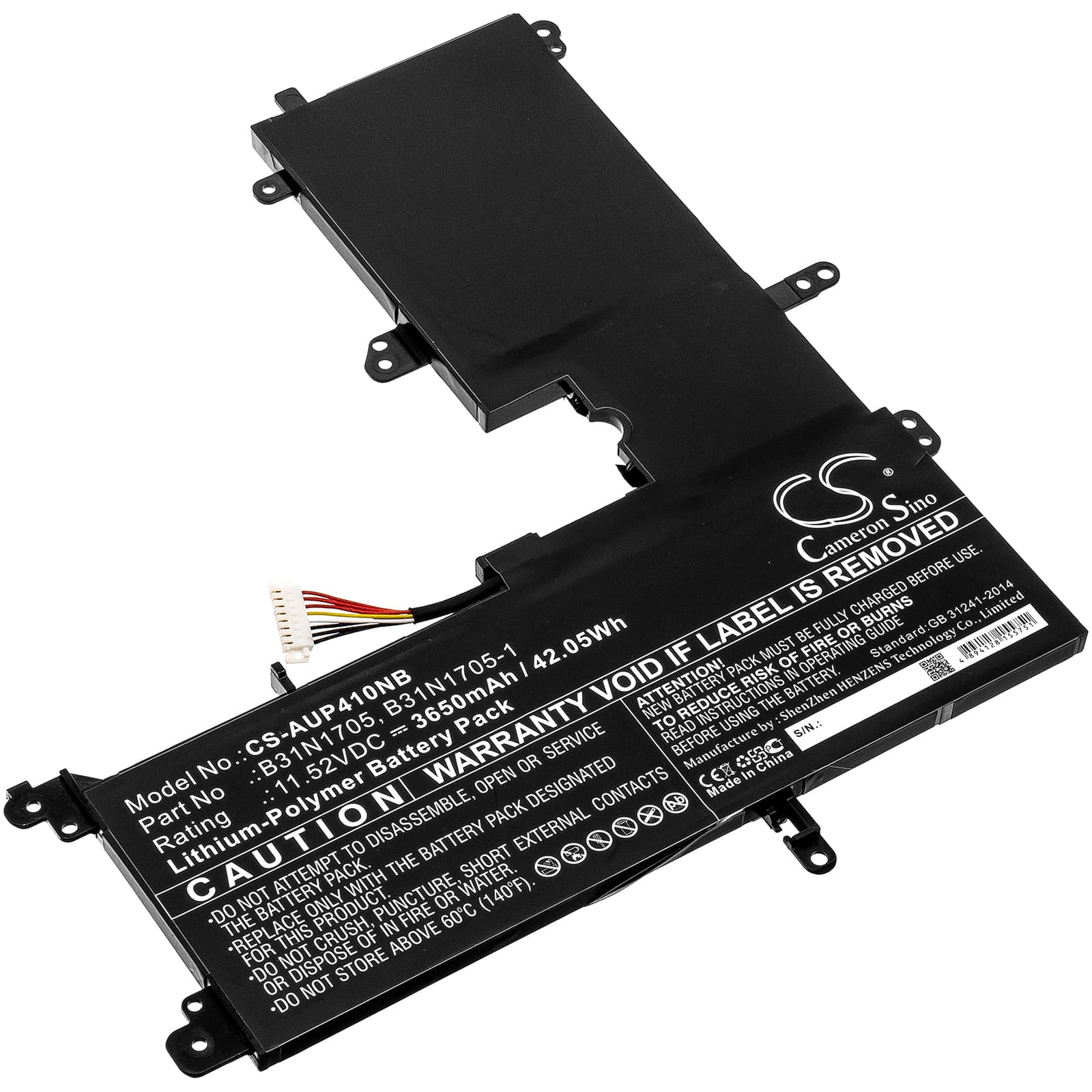 Replacement Battery for Asus VivoBook Flip 14 TP410UA-EC229T - CS-AUP410NB-1.jpg