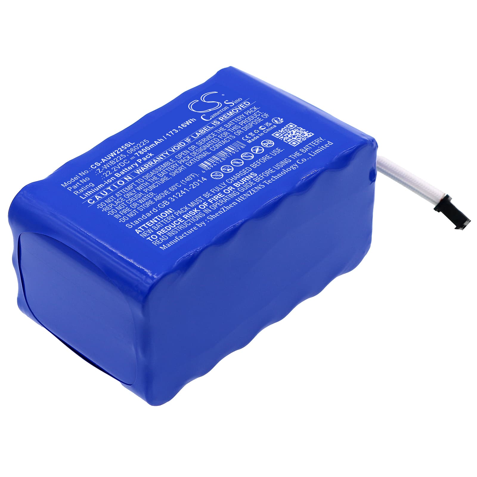 Replacement Battery for American DJ WiFLY Par QA5 - CS-AUW225SL-1.jpg