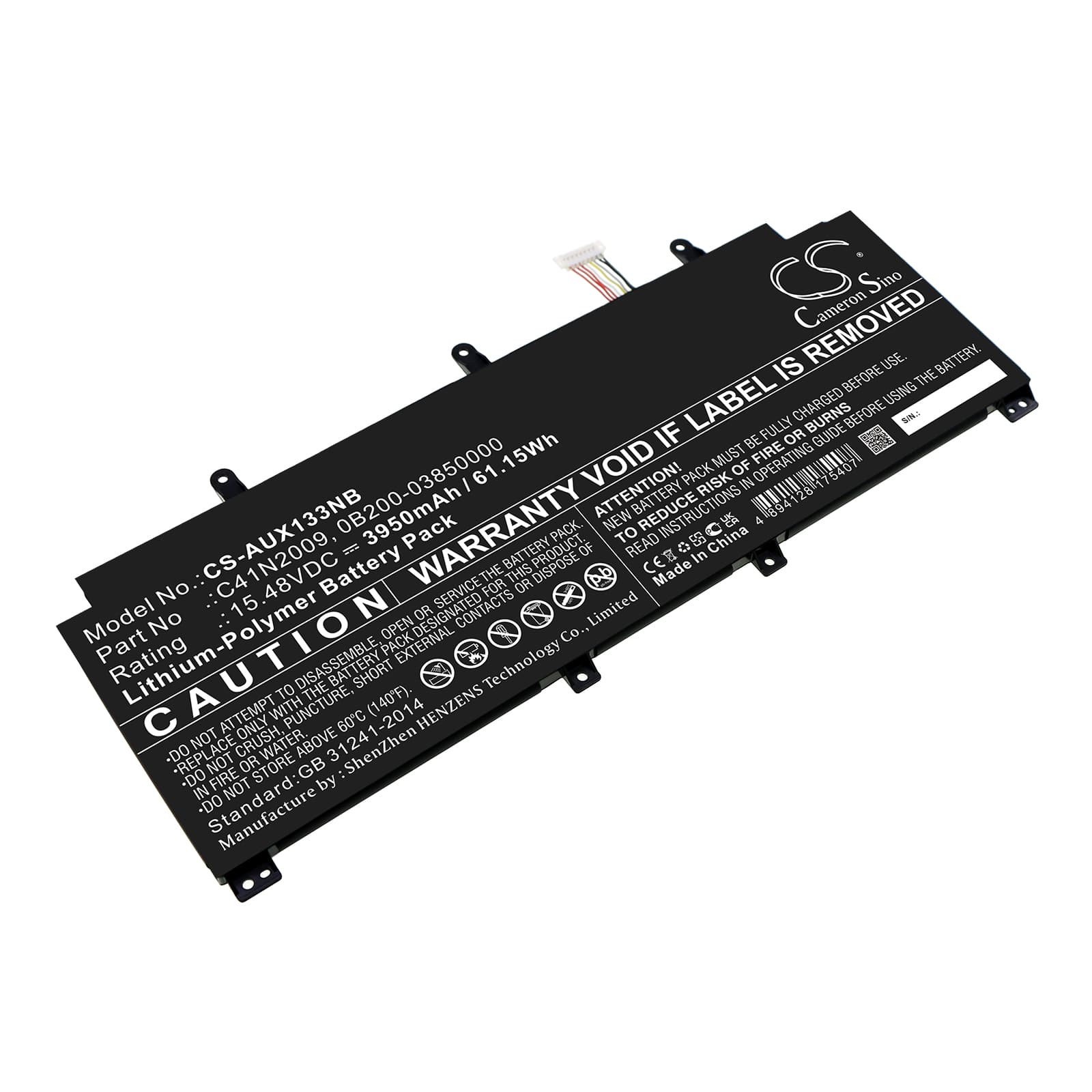 Replacement Battery for Asus ROG Flow X13 GV301QH-K6028T - CS-AUX133NB-1.jpg