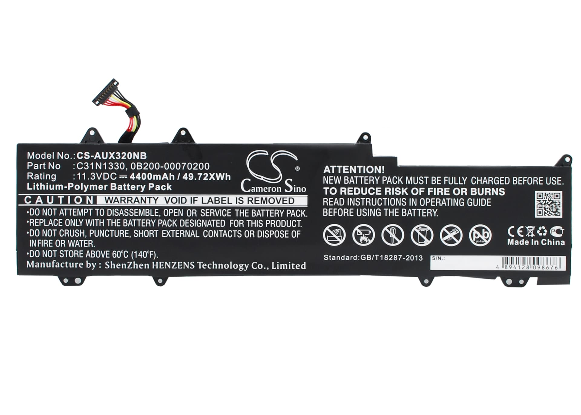 Replacement Battery for Asus Zenbook UX32LN - CS-AUX320NB-1.jpg