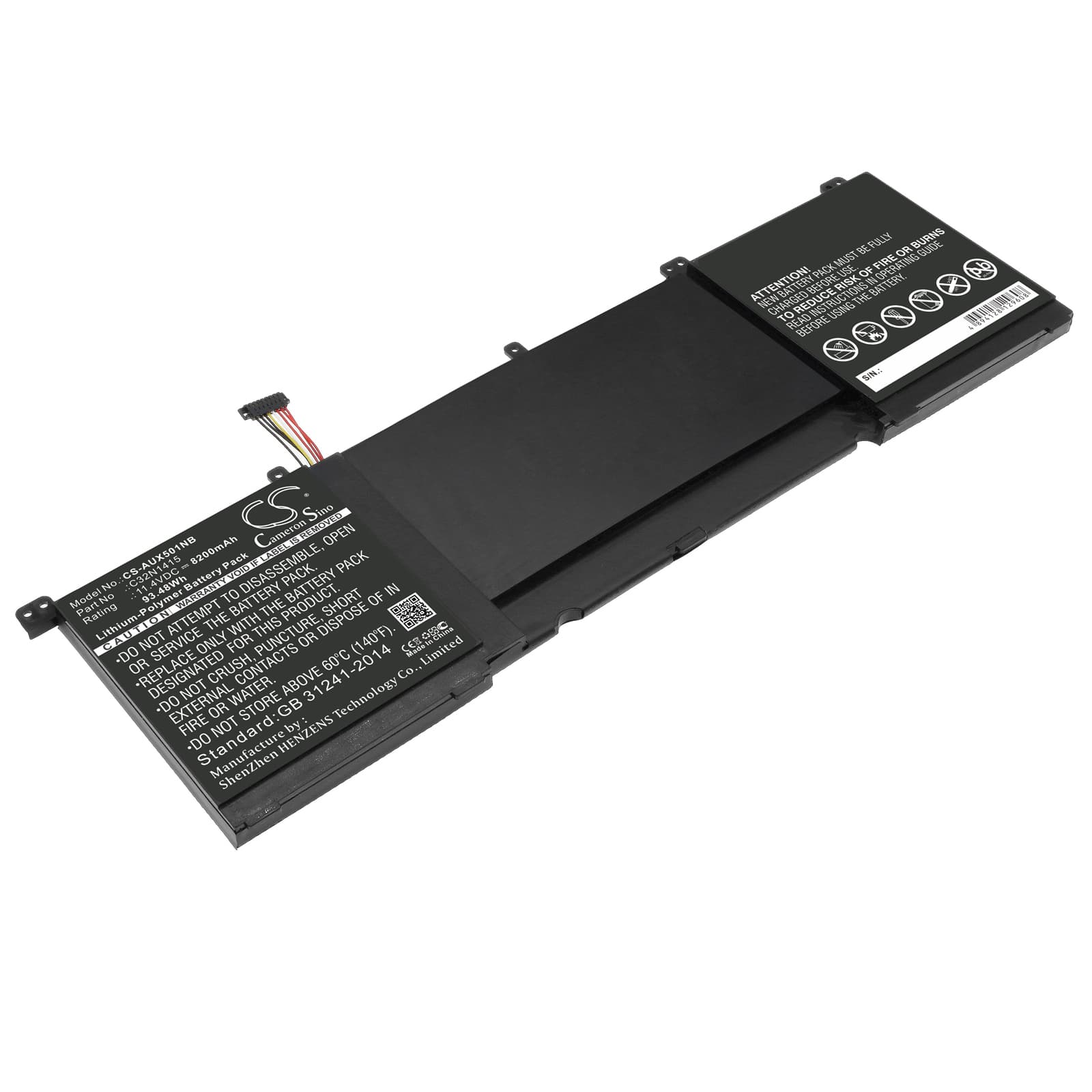 Replacement Battery for Asus ZenBook Pro UX501J - CS-AUX501NB-1.jpg